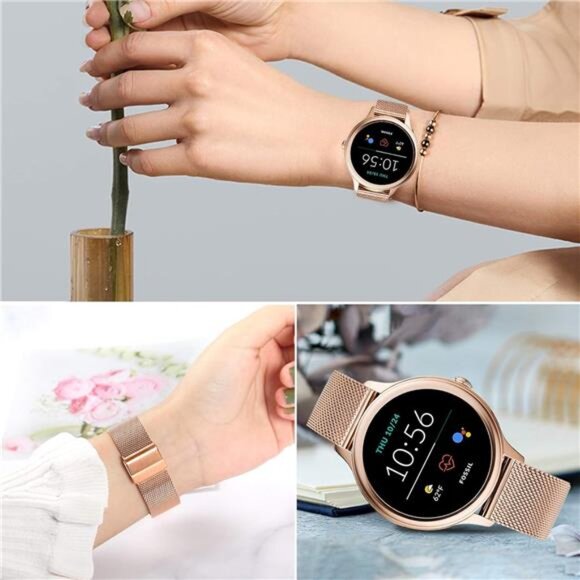 Band Sets for Venu 3S (41mm) Women Smart Watch, Solid Stainless Steel main image 0